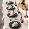 Counfeisly Counfeisly 36 Pack Square Satin Dinner Napkins, 16x16 Inches