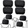 Imeisuit Car Seat Headrest Cover Soft Washable Dirt-proof Car Head