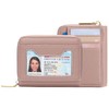 GAEKEAO Small Wallet for Women RFID Blocking Compact Zipper Wallets