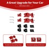 PDKLIN for Jeep Hood Latches Lock Catch Kit for Jeep