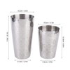 Boston Martini Cocktail Shaker Bar Set, Drinking Stainless Steel, Solid