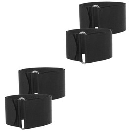 Sosoport 4pcs Adjustable Blending Pedal Straps for Exercise Foot Straps for Gym Workouts Compatible Stationary and Cable Machines
