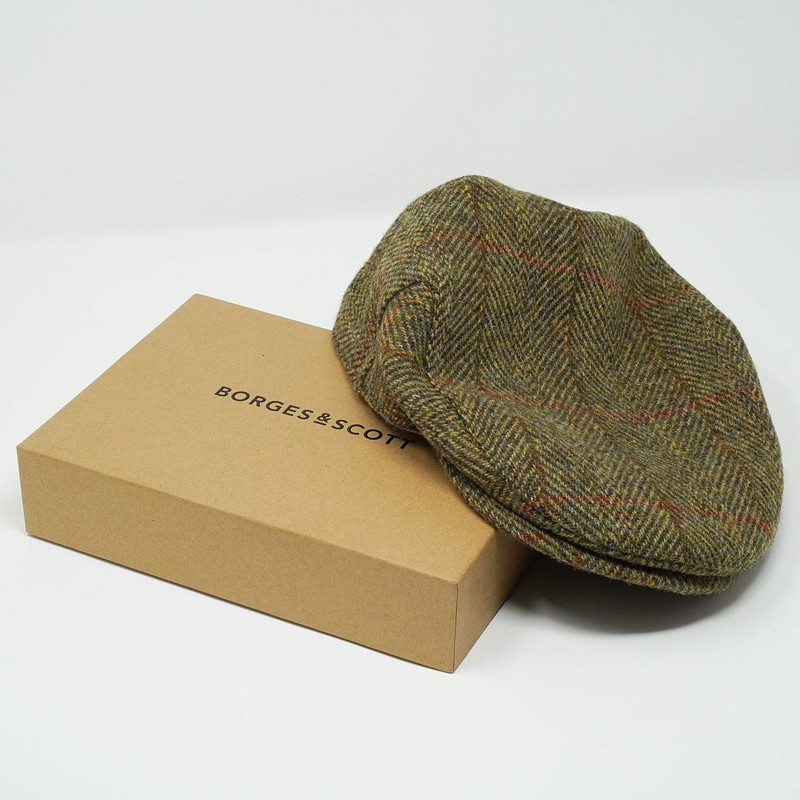 Borges & Scott Nevis Flat Cap - 100% Handwoven Wool