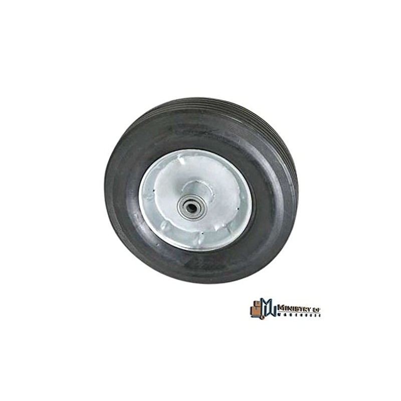 10 In.,300 Lb. 1Nwz2 Solid Rubber Wheel