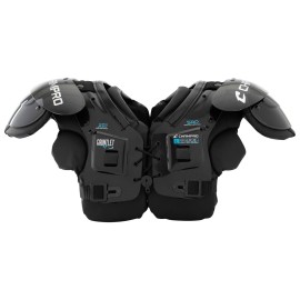 Champro NEW Champro Gauntlet I Youth Football Shoulder Pads - All Sizes - L, Black