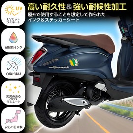 Look it! Sticker Type: Beginner Mark, Set of 3 for Motorcycles, Helmets, Cars, Cats, Chicks, Design Stickers, Gift, New, High School Students, College Students, Birthday Gift (Sticker) A)