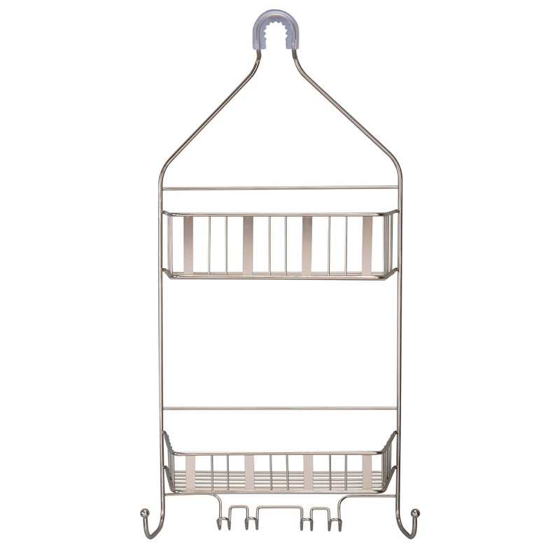 Laura Ashley Aristo Shower Caddy | Dimensions: 10"x 4"x 22"