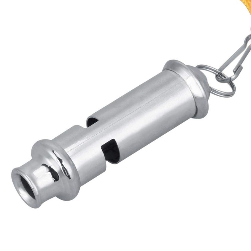 Zerodis Pigeon Whistle with Lanyard Stainless Steel Ultrasonic Birds Behavior