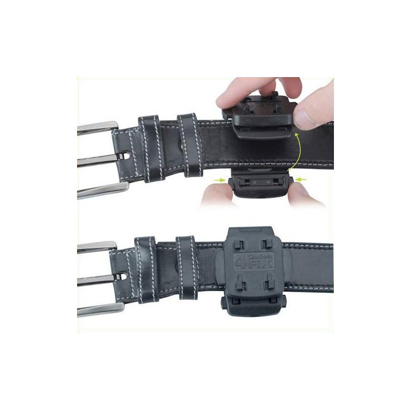 Herbert Richter 4Quick Fix System Backpack Clip Belt - Black,