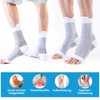 Hhaoysogd Neuropathy Socks 4 Pairs Ankle Support Orthopaedic Compression Socks