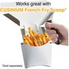 CUSINIUM [5.5 oz] 50-Pack Medium White French Fry Containers -