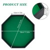 Gesserit Dice Board with Felt Pad, Green Felt Lined PU