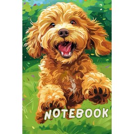 COCKAPOO GRAPH PAPER NOTEBOOK No2: Cute Notebook with Cockapoo on the Cover. For Your Additional Notes or just Notes. This Journal – is Gift Idea for Dog Owner or for Person who Loves Dogs