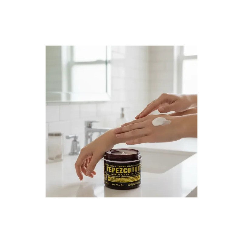 Crema Facial Y Corporal De Tepezcohuite 120 G
