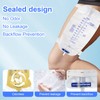 1000mL Catheter Leg Bag Urinary Drainage Bag, 5Pack Disposable Urine