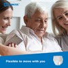 SUNKISS TrustPlus XLarge Unisex Incontinence Disposable Underwear, 64 Count, Quick