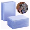 100pcs Regular Top Loaders Transparent Card Sleeves Collectible Card Top