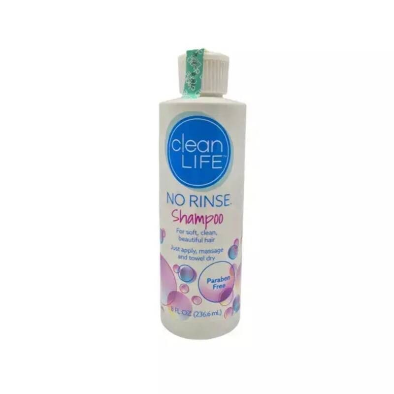 No-rinse Shampoo + body bath for use without water No-rinse