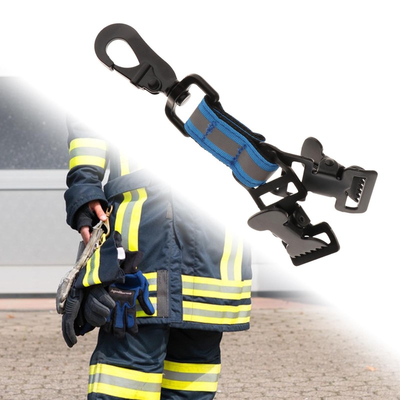 Amagogo Heavy-Duty Firefighter Glove Holder for Welding Gloves, Blue