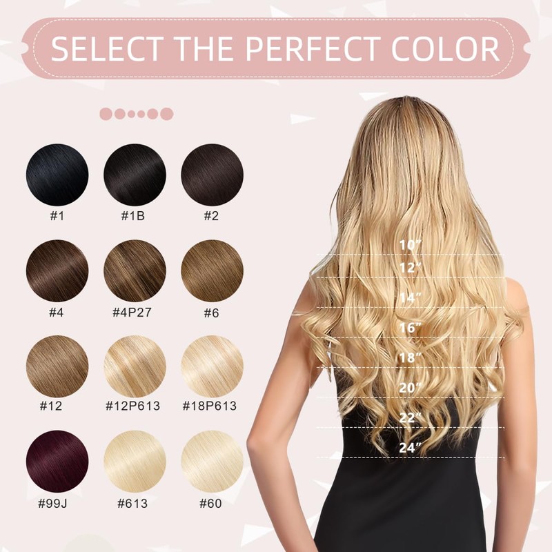 Utip human hair extensions, 1 g