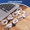 FunnAura 10PCS Magnetic Cable Clips Holder, Mini Cube Tidy Wire