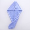 Microfibre Hair Drying Towel Wrap Super Absorbent Turban Rapid Dry