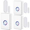 Wireless Motion Sensor Door Chime,NineLeaf Entry Alert Chime,Ring Alarm Contact