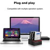 SQUADO USB 3.0 Dual Bay Docking Station for 2.5/3.5" SATA/IDE