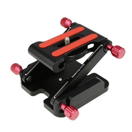 SIOTI Camera FlexTilt Head, Z Shape Head Tripod Mount Adpater, Works with Tripod, Tripod Head, Slide Rail, Easel, Compatible with DSLR Camera, Camcorder, Telescope, Drawing Board, etc..