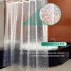 Clear Short Shower Curtain Liner 60 inch Length, EVA 7G