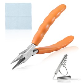 SPEEDWOX Eyeglass Adjustment Pliers, Radio Pliers, Eyeglass Pincers, Flat Pincers, Flat Pliers, No Knurled, Eyeglass Adjustment Pliers, Stainless Steel, 6.2 inches (157 mm), Optical Tools, Hand Repair, Assembly, Adjustment Tool