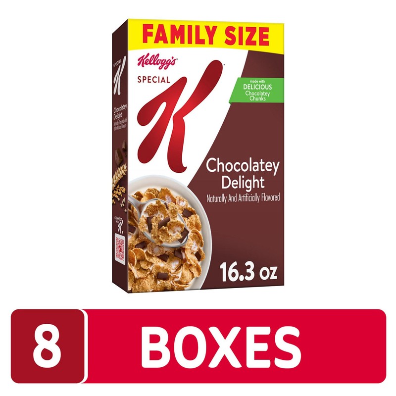Kellogg's Special K Chocolatey Delight Breakfast Cereal, Good Source of