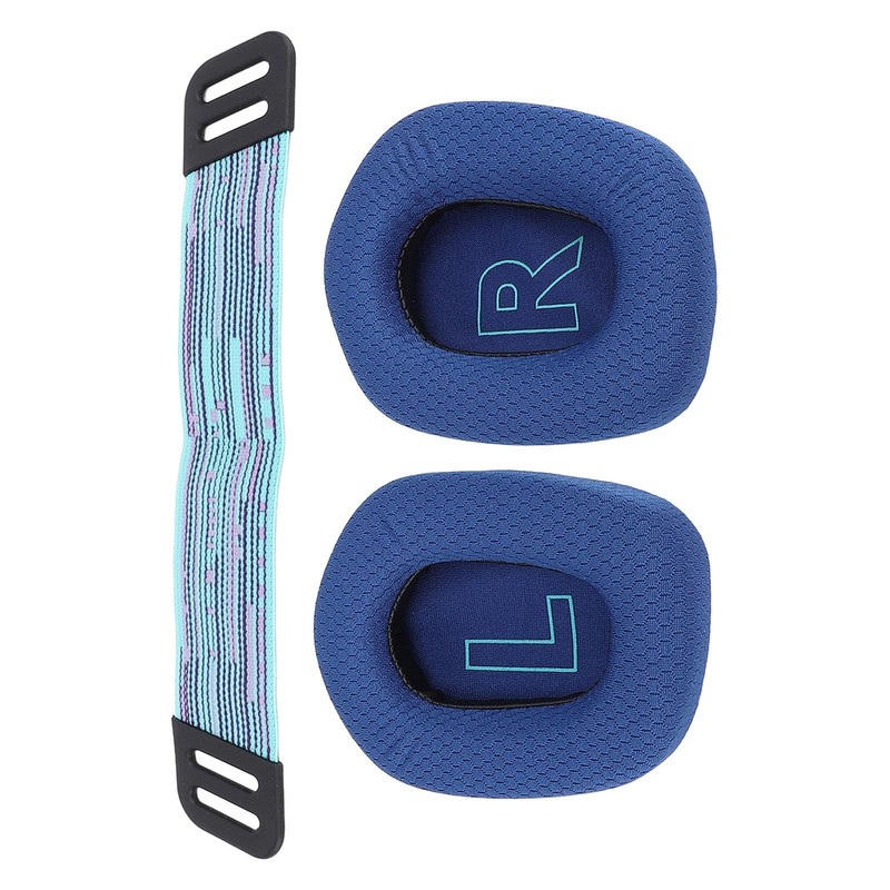 Earpads Cushion and Headband Replacement, Noise Isolation Ear Pads, Breathable