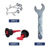 Tile Leveling System Kit 100pcs Tile Leveler Spacers, 2 Special