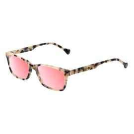 Calabria Pink Tint FL-41 Reading Glasses +6.00 Hawksbill Cream Tortoise Havana Women Blue Light Sensitive FL41 Readers
