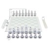Spin Master Games, Clear Chess and Checkers Set with Glass
