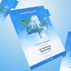 Numbers Inn No. 4 SOS emergency sedation ice pack, 10 pieces in total / 넘버즈인 4번 SOS 응급진정 얼음장팩 총 10매