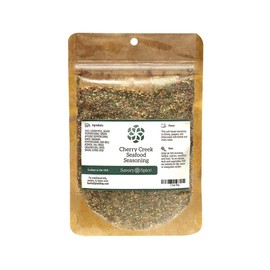 Savory Spice Cherry Creek Seafood Seasoning - Lemon Pepper Seasoning for Fish & Seafood | Lemon & Pepper Spice Rub for Grilled Fish & Seafood Boils (1 Cup Bag - Net: 4.6 oz)