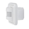 Huber Motion 180° Motion Detector, White, Recessed, Flush-Mounted, Energy-Efficient