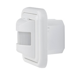 Huber Motion 180° Motion Detector, White, Recessed, Flush-Mounted, Energy-Efficient