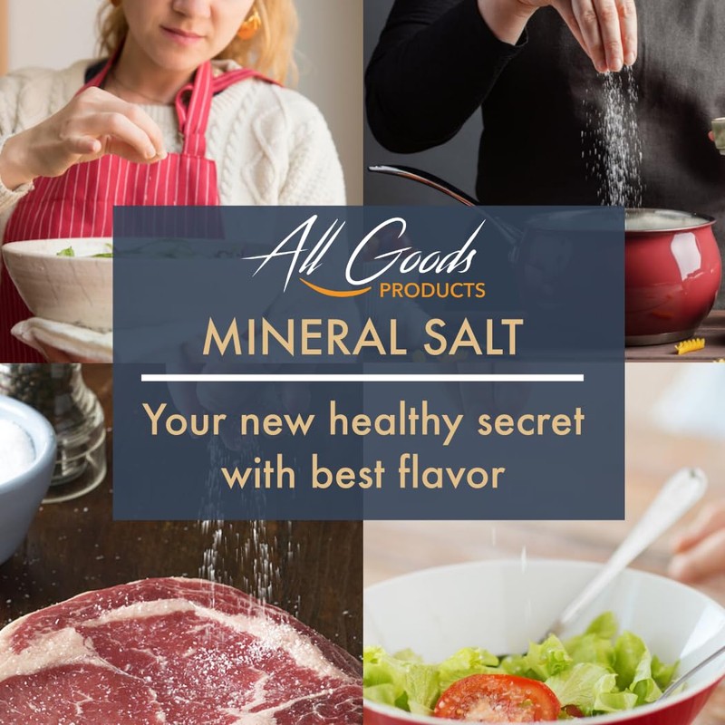 All Goods Baja Sea Salt - Fine Grain, 16 oz,