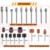 CAROTUPY Tungsten Carbide Burr Set 1/8" Shank，Die Grinder Bits with