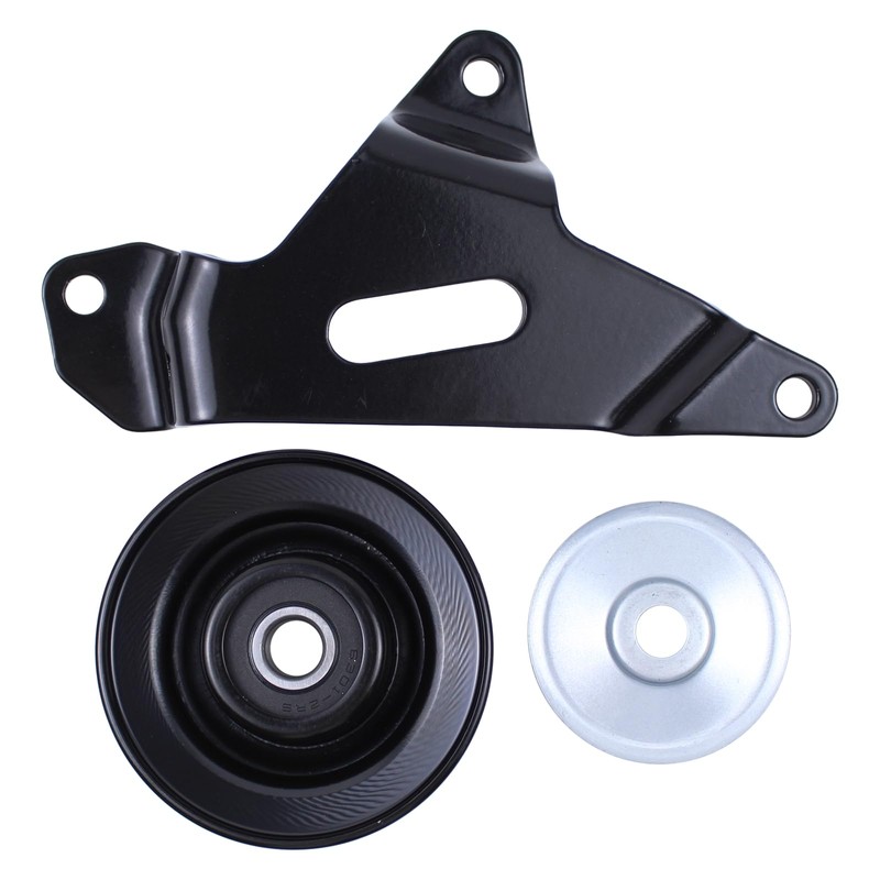NewYall Belt Idler Pulley and Idler Pulley Bracket for Nissan