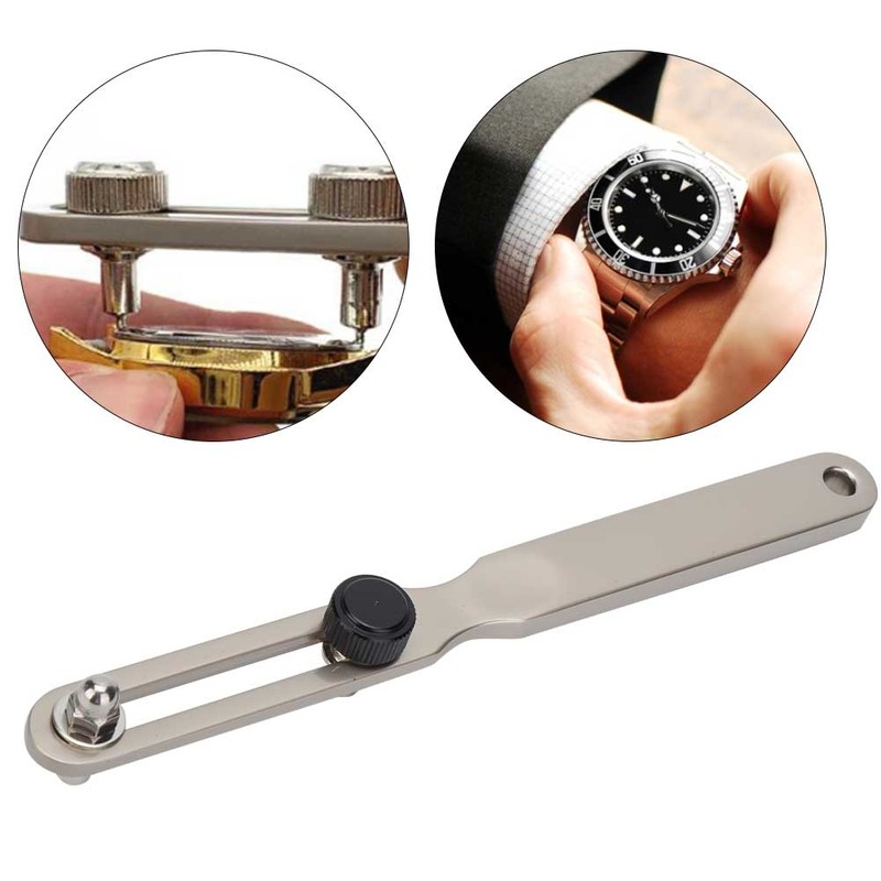 Professional Adjustable Watch Back Case Opener Cover Repair Wrench Remover