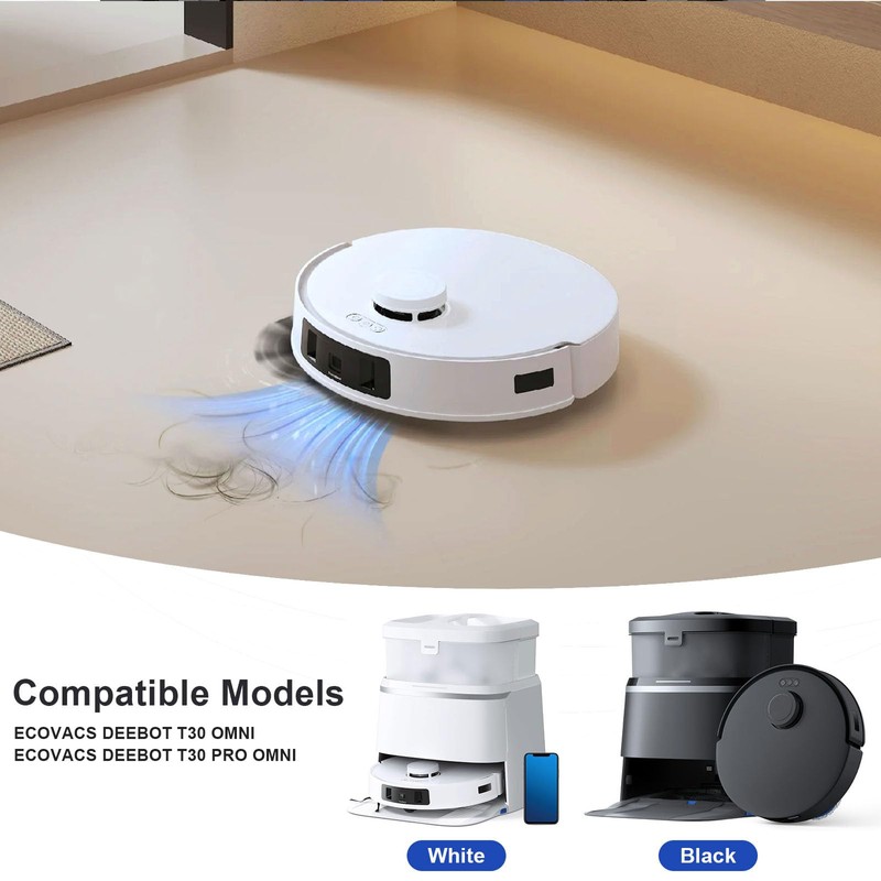 Feilifan 21 PCS Accessories Kit for ECOVACS Deebot T30 PRO