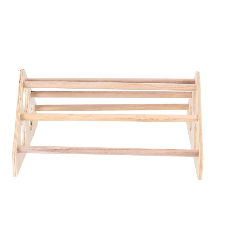 Pet Chicken Wood Stand Hand Made Small Chicken Roost Rack