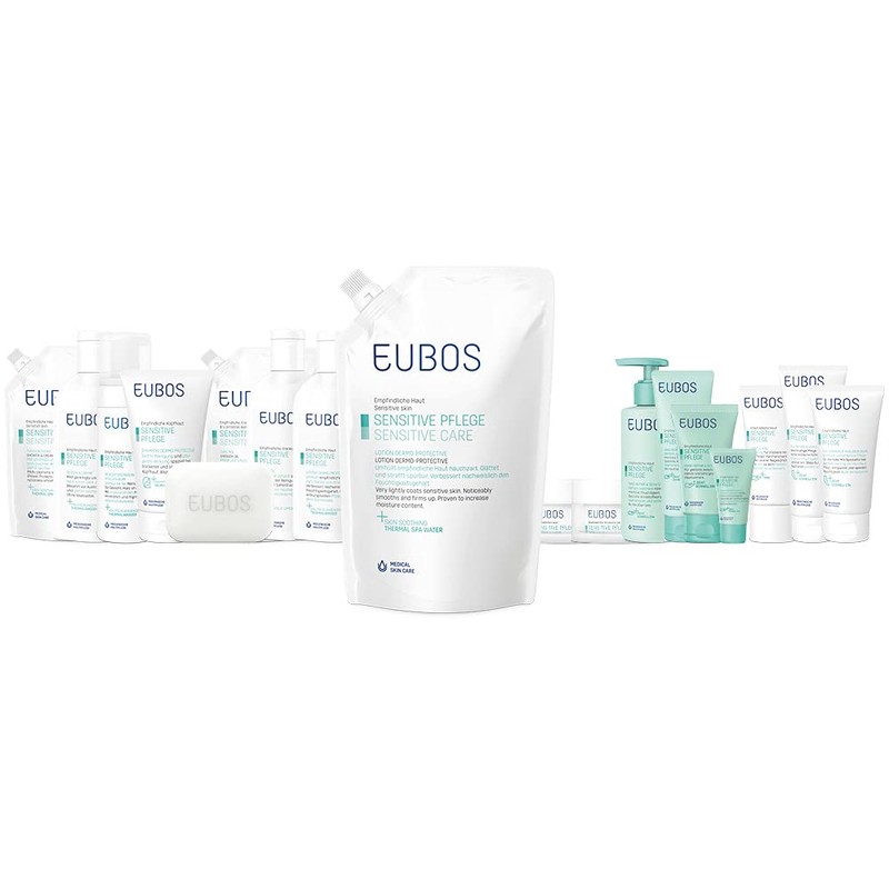 Eubos Dermo Protective, 400 ml, refill bag, for normal to