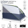 UNP Camping Cube | Pop Up Canopy Side Tent for