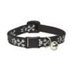 Lupine Lil Bling Patterned Breakaway Cat Collar with Bell, 8