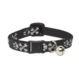Lupine Lil Bling Patterned Breakaway Cat Collar with Bell, 8 - 12 inch